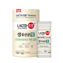 락토핏 팜 생유산균 60포 2개월분 장건강 프로바이오틱스 셀렌 아연