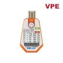 ELITECH RC-19K 일회용 USB 온도기록계, 1개
