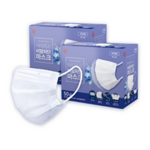 아이리스 KFAD 비말차단 마스크 대형 KFAD-100L 100p, 50개입, 8개, 화이트
