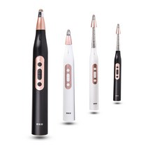 텔레스코픽 포인터 적외선 레이저 충전식 USB, 상세이페이지 참고, 포인터 펜 - 화이트 (레드 라이트)