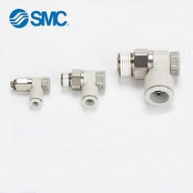 SMC 엘보 유량 제어 밸브 피팅 AS1201F/AS2201F/AS3201F-M5/01/02/03-04A/06A/08/10SA, 11 AS2201F-02-04SA