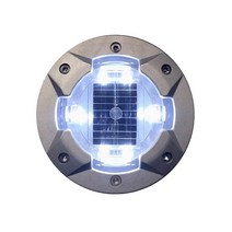 태양광도로표지병 도로안전등 SRSA-10 주차장매립 위험도로안전 유도등 바닥등 건널목안전등, 야간지속, 백색