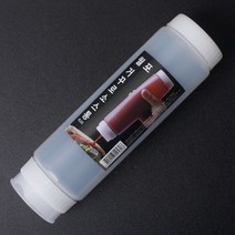 토탈하우스 월포 거꾸로소스통 PLUS (1P) 거꾸로케찹통 프렌차이즈소스병 드리즐 소스통 (3종 1선택), 470ml(1P) (중)