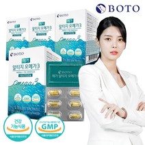 BOTO 초임계추출방식 메가 알티지 오메가3 860mg 30캡슐, 4개