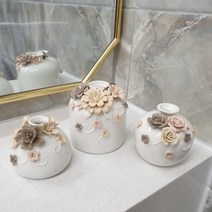 시떼몰 미니 화병 3개세트 선반 인테리어 카페소품