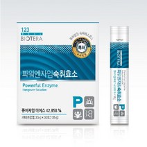아미코젠 특허 받은 숙취해소제 간 피로 음주전후 파워엔자임 숙취효소 3.5g x 30포, 105g, 1개