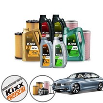 BMW (12-18) 320d F31 투어링 (N47T) 디젤 킥스파오 5w20 5w30 5w40 합성엔진오일 6통+IPA-P402+IPEO-848 KPT-138 cs06038, 벡스 5w40 직수입롱라이프 필터 코팅제 포함