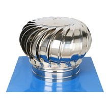 벤츄레이터 300mm 회전식 무동력 벤츄레타 완제품 공장 후드 스테인리스 지붕 바람, 110 125 160 200 예비 부품, 1개