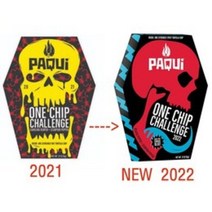 파퀴 칩스 가장 매운 토띠야칩 토르띠야칩 6g / Paqui Carolina Reaper Madness One Chip Challenge Tortilla 0.21oz, 1개