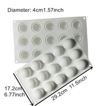 다이소 빵틀 집에서떡만들기 수제양갱 푸딩 다쿠아즈 마들렌 왕얼음 바크초콜릿몰드 핑거쿠키 화과자도구 다식 강정 미니파운드 식빵 쿠키 카스텔라 실리콘 비누몰드 얼음트레이 별모양 식빵, 4cm 볼