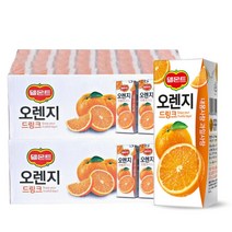 델몬트 오렌지 드링크 190mlx32팩+32팩(총64팩)/안전박스포장