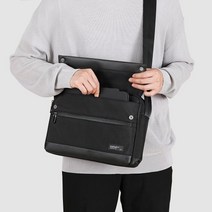 [바보사랑] 마크 크로스백 아이패드가방 직장인 숄더백 출근 가방