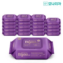 데이데이비쥬 아쿠아퍼플 유아물티슈 휴대용 20매 12팩
