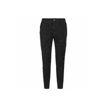 [스톤아일랜드] 22FW 남성 7715303L1 V0129 와펜 패치 카고 팬츠 블랙