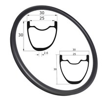 카본휠 카본 휠 휠셋 자전거 로드 mtb 바퀴 경량 림 29 xc 경주용 30mm 비대칭 디스크 25mm 산 29er ud 무광택 광택 24h 28h 32h, ud 글로시 32h, 대칭