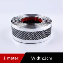 차범퍼가드 차량앞범퍼보호대 자동차 범퍼몰딩 자동차 도어 가장자리 스크래치 방지 실 보호 탄소 섬유 문, 02 silver