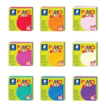 FIMO 피모 키즈 24색 색상선택/폴리머클레이 오븐점토, ♡키즈 5번 그린