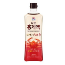 [사조대림] 해표 홍게액900ml x4개, 상세 설명 참조