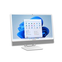 삼성전자 올인원 일체형PC 프로스트 화이트 DM530ABE-L58A (i5-8265U 60.5cm), WIN10 Home, RAM 16GB, NVMe 256GB