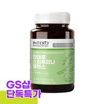 인테로 스피루리나 스피룰리나 피부건강 580mg x 180정 3개월분, 단품, 단품