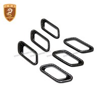 자동차 펜더 사이드 벤트 마세라티 그란투리스모 GTS 스타일 에어 바디 리얼 탄소 섬유 액세서리 00413, 01 side vents