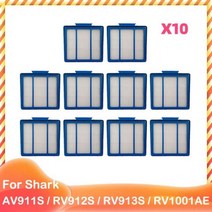 Hepa 필터 메인 사이드 브러시 부품 샤크 IQ AV911S RV1000 RV1000S RV912S RV913S RV1001AE RV1001 AV1002AE 진공 로봇 청소기, 06 Set F