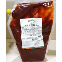 2KG 대용량 매운맛 불족발소스 닭꼬지양념 닭꼬치소스 매운족발양념 등갈비 불족 업소용 납품용 벌크