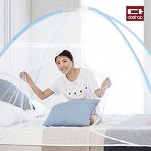 다샵 원터치 모기장 블루 유아용