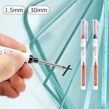목공펜 마킹펜 목수 철재 공업용 작업용 마커펜, 1작업마킹펜-블랙