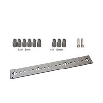 레이저각인기 조각칼 목선반 3In1 Dowelling 지그 키트 2mm-15mm 목재 조절 드릴링 가이드 Tenon Puncher L, 02 B