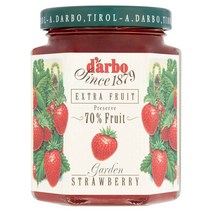Darbo 다보 달보 70% 가든 스트로베리 딸기 잼 200g 4팩