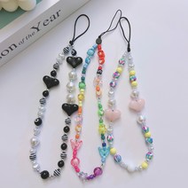 핸드폰 스트랩 줄 핑거스트랩, 핑크