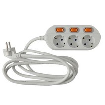 BESTO 멀티탭 개별접지차단 6구2호 5SQ 5M 브리스타포장 1EA KB418 6048, 6구2호 5SQ 1 5M 브리스타포장