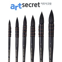 새한아트 아트시크릿 수채화 22RQ청설모(청솔모)수채화 몹브러쉬, 1개, 3호