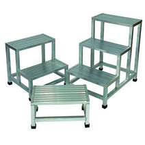 와이드웍스 알루미늄 계단 발판 사다리 국산 1단 2단 3단