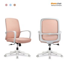 도노체어 학생 게이밍 사무용의자 로마, 파스텔핑크