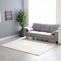 셔닐 솔리드 예쁜 원룸 겨울 러그 200x230cm, 솔리드 러그 그레이_200x230cm