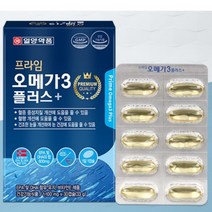 일양약품 노르웨이산 정제유 오메가3 플러스 혈행개선, 3개
