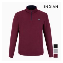 [인디안] [INDIAN] 코트나 솔리드 하프짚업 티셔츠__MIEALWW9301