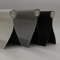 캐러밴 차양 레일 배관 6mm 더블 플랩 블랙 PVC 코어 Keder 캠핑/텐트/차양/텐트, Grey