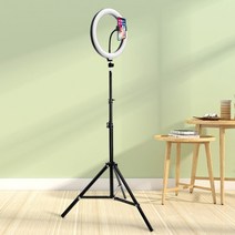 SE 링라이트 속눈썹 반영구 네일 뷰티샵 조명 LED, LED링라이트R16, 삼각대세트, 1개