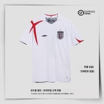 영국 복고풍 저지 2006 클래식 홈 경기장 베컴 국가 대표팀 훈련 긴 소매 정장 축구 유니폼