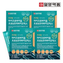 일양약품 프라임 마이크로바이옴 유산균 / 프로 프리 신바이오틱스 프롤린 함유, 30포 4박스