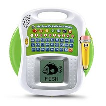 LeapFrog 미스터 펜슬 스크리블 앤 라이트 핑크, Green, Frustration-Free Packaging