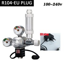수족관 DIY CO2 레귤레이터 솔레노이드 밸브 버블 카운터 제어 시스템 감압 이산화탄소 장비, 02 EU plug_03 -G5-8