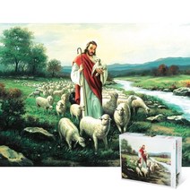 퍼즐피플 기독교 직소퍼즐 모음, 예수와 양 150피스, 150p