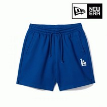 [백화점매장 정품출고] 뉴에라 바지 MLB 로고 셋업 LA 다저스 숏 팬츠 블루 13546440