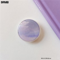 캔디드립 고무 에어백 신축 거치대 테이블 슬립 서포트 접착식 휴대폰 범용, 드립에어백홀더&Mdash;보라색노을, 하나