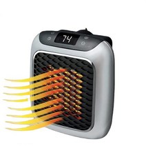 송풍기 열풍기 벽 전기 히터 800W 원격 미니 팬 책상 가정용 핸디 난방 난로 라디에이터 기계 겨울용, 01 라이트 그레이_01 800W_02 EU