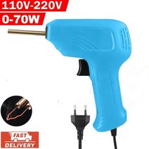 전기용접기 가정용용접기 아크용접기핫스테이플러 플라스틱 용접기 70W 히트 건 용접 기계 범퍼 납땜, 08 blue only host_01 US PLUG